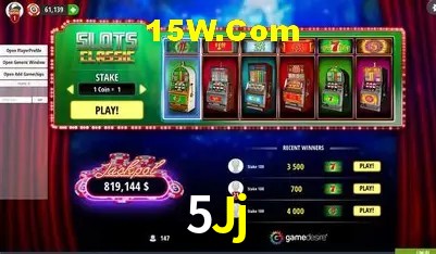 Sinta a adrenalina dos jogos de cassino com 5Jj